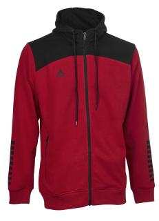 Sportovní mikina Select Zip hoodie Oxford červená L