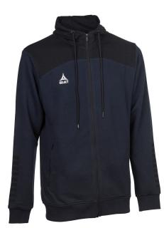 Sportovní mikina Select Zip hoodie Oxford tmavě modrá L