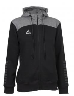 Sportovní mikina Select Zip hoodie Oxford women černá XS