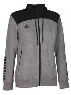 Sportovní mikina Select Zip hoodie Oxford women šedá XS