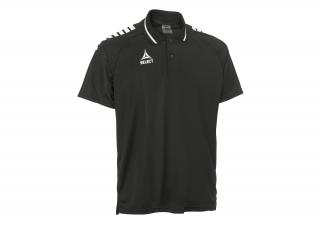 Sportovní polo tričko Select Technical Polo Monaco černo bílá L