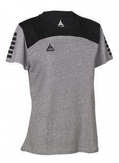 Sportovní tričko Select T-Shirt Oxford women šedá XS