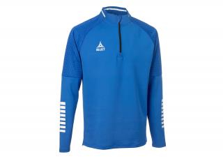 Tréninková mikina Select Training sweat 1/2 zip Monaco modro bílá XL