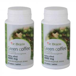 GREEN COFFEE zelená káva extra silná 4000 Dr. Bojda 2 x 60 tbl.