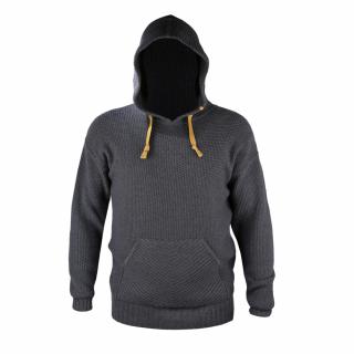 KAMA 4066 Merino svetr , tmavě šedá Velikost: XL