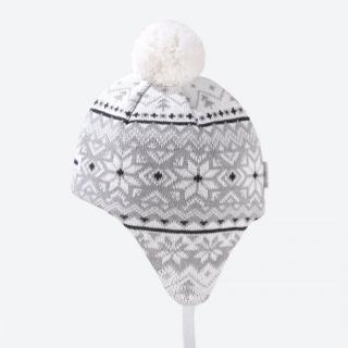 KAMA BW22 Dětská pletená Merino čepice, přírodně bílá Velikost: M