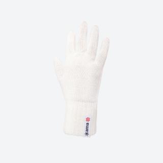 KAMA R101 pletené merino rukavice,  bílá Velikost: L