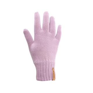 KAMA R102 pletené merino rukavice,  růžová Velikost: S