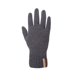 KAMA R102 pletené merino rukavice, tm. šedá Velikost: L