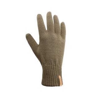 KAMA R102 pletené merino rukavice,  zelená Velikost: S