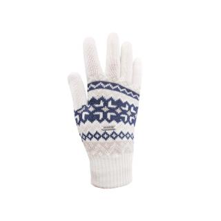 KAMA R107 Pletené Merino rukavice, přírodně bílé Velikost: L