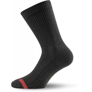 LASTING bambus TSR ponožky Unisex, černá Velikost: XL/46-49, Barva: černá