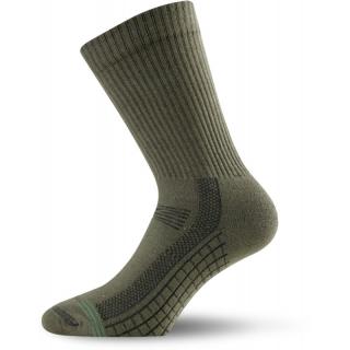 LASTING bambus TSR ponožky Unisex, zelená Velikost: L/42-45, Barva: zelená