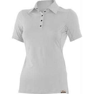 LASTING dámská merino polo košile ALISA šedá Velikost: XL