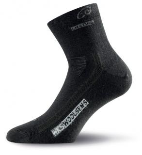 LASTING merino ponožky WKS černé Velikost: L/42-45