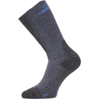 LASTING merino ponožky WSM modré Velikost: S/34-37