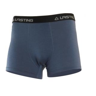 LASTING pánské merino boxerky NORO modré Velikost: L