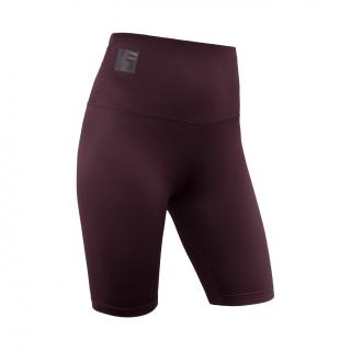 SENSOR INFINITY ECO dámské legíny biker shorts port red Velikost: S