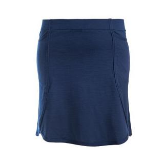 SENSOR MERINO ACTIVE dámská sukně deep blue Velikost: XL