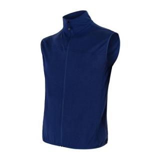 SENSOR MERINO EXTREME pánská vesta deep blue Velikost: L