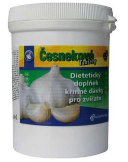 BIOFAKTORY - Česnekové tablety 100g (doplňkové krmivo pro zvířata)