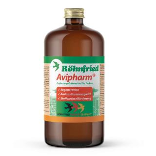 Röhnfried Avipharm 1000ml (další přísun aminokyselin, elektrolytů, glukózy a vitamínů komplexu B)