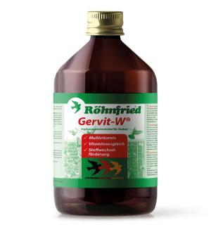 Röhnfried Gervit-W Tauben 500ml (Vitamínová rovnováha - 18 vitamínů)