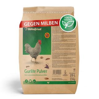 Röhnfried Gurlite Pulver 25L / 2,5kg (100% přírodní Gurlite prášek (křemelina))
