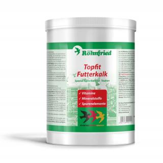 Röhnfried Topfit Spezial-Futterkalk 1kg (podporuje růst a budování svalů, plodnost a rozvoj struktury kostí)