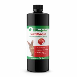 Röhnfried VitaKanin 500 ml (kompenzuje deficit vitamínů u zvířat ve stresových fázích)