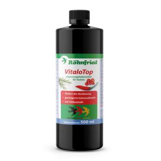 Röhnfried VitaloTop 500ml (směs rostlinných extraktů na bázi extraktu z chilli a černého rybízu, kopřivy a rozmarýnu)