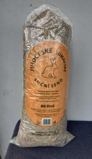 Šumavské luční seno 60L (jemné kvalitní seno ze Šumavy)
