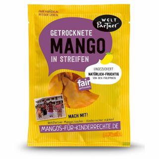 WeltPartner Mango sušené plátky bez cukru 100 g