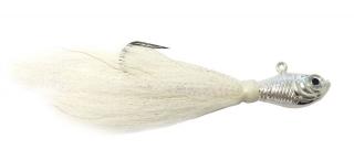 Chrome Bucktail Jig Chrome Silver