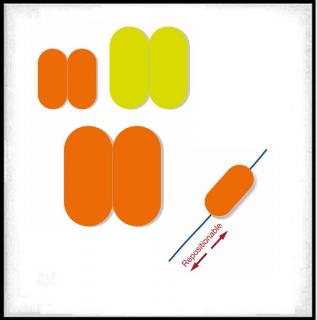 Foam Strike Indicators st625: Velikost 2: 1,5cm