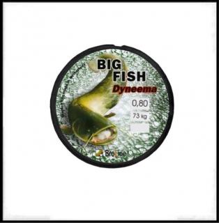 Šňůra Big Fish Dynema kulatá Nosnost: 73 kg, Ø: 0,80 mm