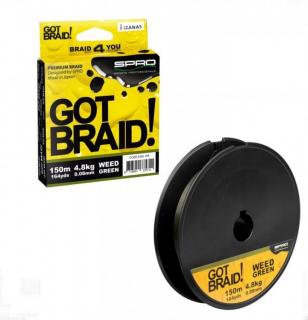 Šňůra Got Braid 150 m Nosnost: 15,5 kg, Ø: 0,22 mm