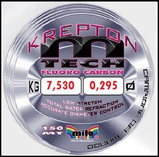 Vlasec M Tech Fluorocarbon 150M M TECH KREPTON: 0,145mm - 2,100kg