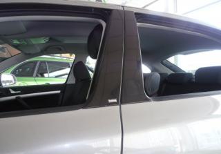 Kryty dveřních sloupků, ABS černá metalíza - Škoda Fabia I. Limousine/Sedan (Kryty dveřních sloupků pro Škoda Fabia I. Limousine/Sedan 2000-2007)
