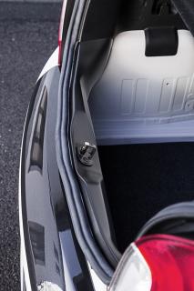 Překryt hrany zavazadlového prostoru, ABS černý - Škoda Citigo (Překryt hrany zavazadlového prostoru)