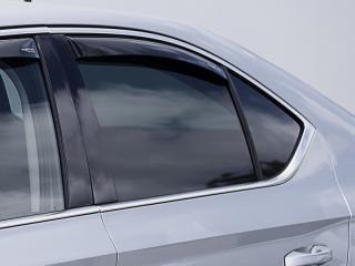 Větrné clony (ofuky), zadní - Škoda Superb III. Limousine (Deflektory pro Škoda Superb III. Limousine od r.v. 2015)