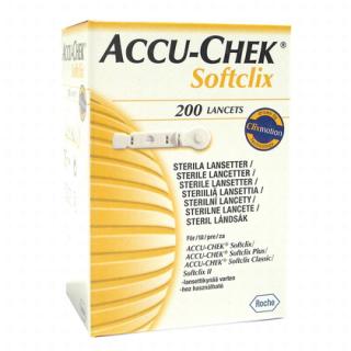 Accu-Chek Softclix Lancet 200, lancety do odběrového pera 1x200 ks (Glukometr)