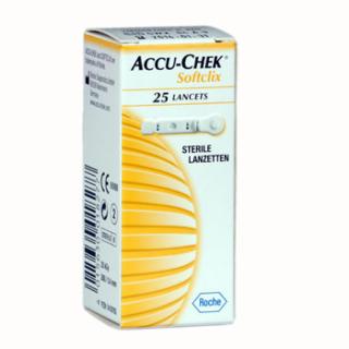 Accu-Chek Softclix Lancet 25, lancety do odběrového pera 1x25 ks (Glukometr)