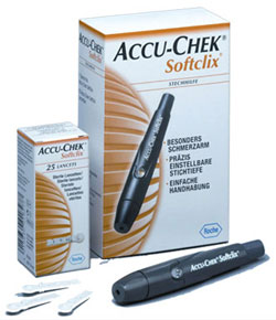 Accu-Chek Softclix, odběrová autolanceta (Glukometr)