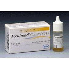 Accutrend Control CH 1, kontrolní roztok 1x1,5 ml (Profesionální glukometr)