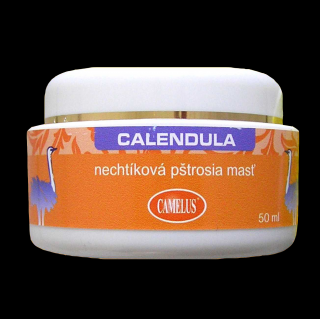 CALENDULA - pštrosí měsíčková mast 50 ml (Kosmetika Camelus)