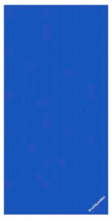 CanDo Reha podložka, 200x100x2.5 cm, modrá (Karimatky)