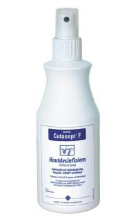Cutasept® F, 250 ml - Bezbarvý alkoholový dezinfekční přípravek na kůži (350601) (Dezinfekce)