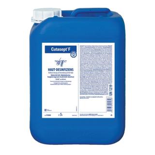 Cutasept® F, 5l - Bezbarvý alkoholový dezinfekční přípravek na kůži (350603) (Dezinfekce)