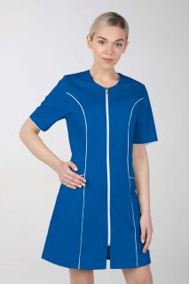 Dámské zdravotnické šaty M-173C, modrá (Zdravotnické oblečení)